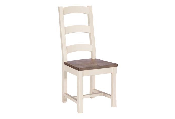 Set of 4 Worcester Wooden Seat Dining Chair
