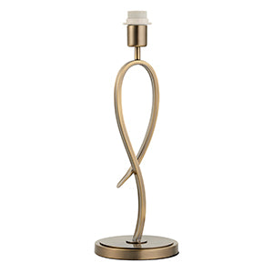 Brass Curved Table Lamp