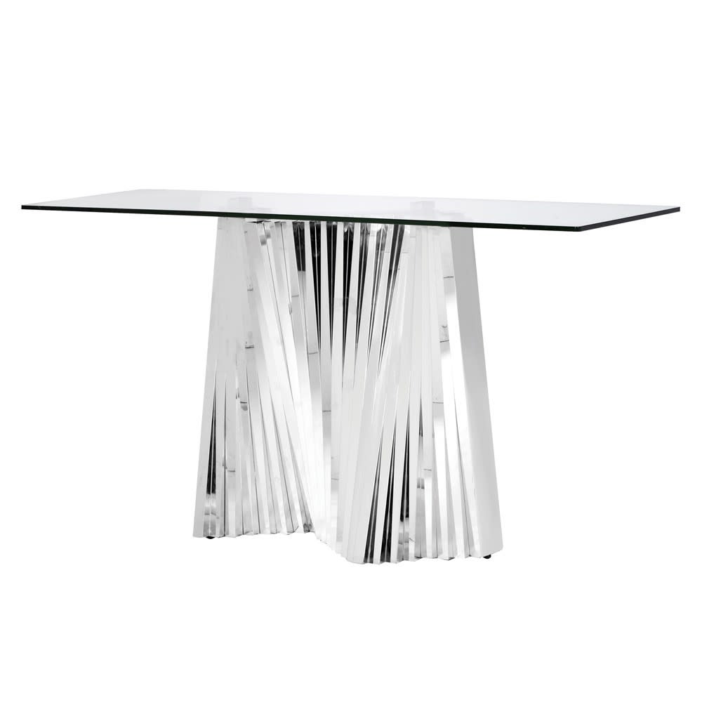 Abstract Silhouette Console Table