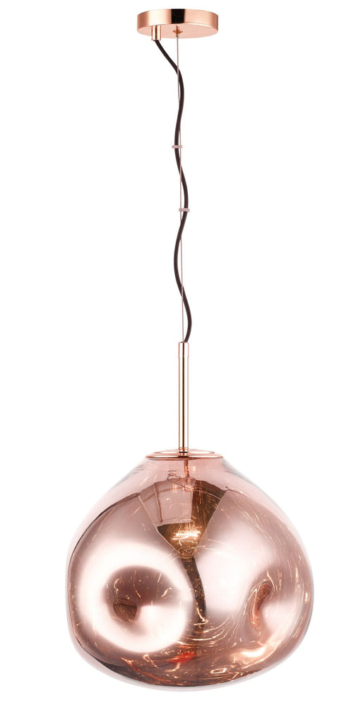 Large Selina 1 Light Ball Ceiling Lamp