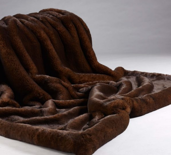 Brown Bear Faux Fur Throw Grays Of Worcester