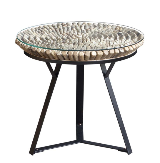 Iona Round Lamp Table