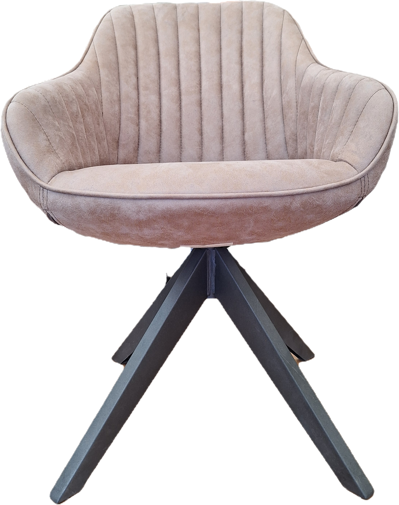 Faux Leather Arm Chair