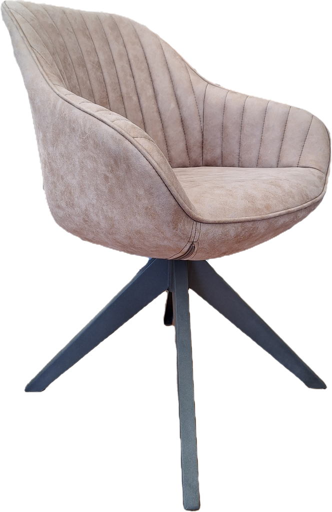 Faux Leather Arm Chair