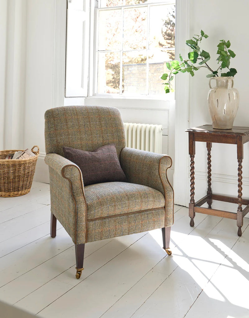Bowmore Harris Tweed Chair