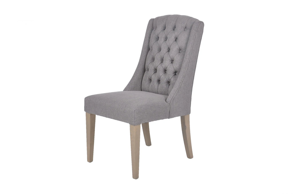Daytona Slate Linen Dining Chair