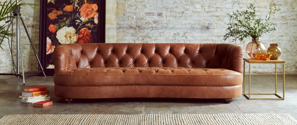 Strand Leather Sofa/Snuggler