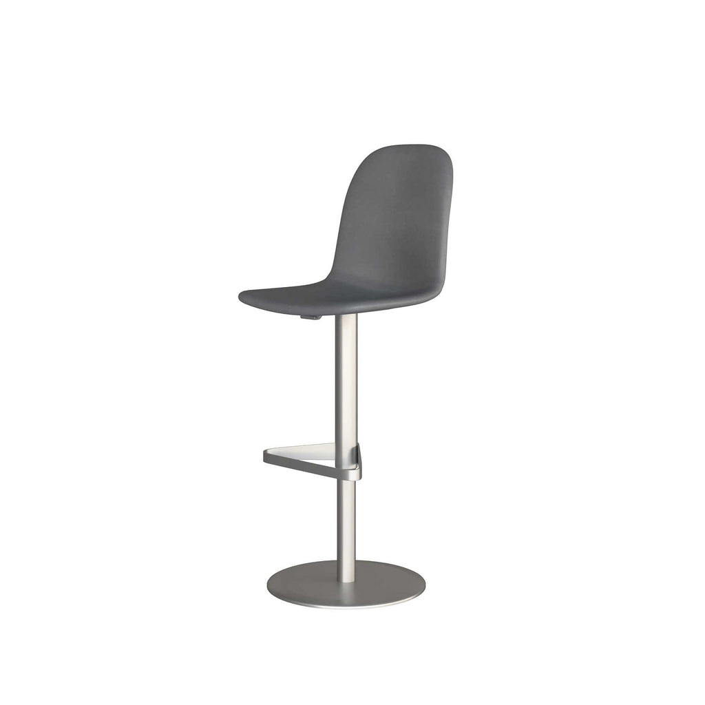Zara Adjustable Bar Stool in Grey