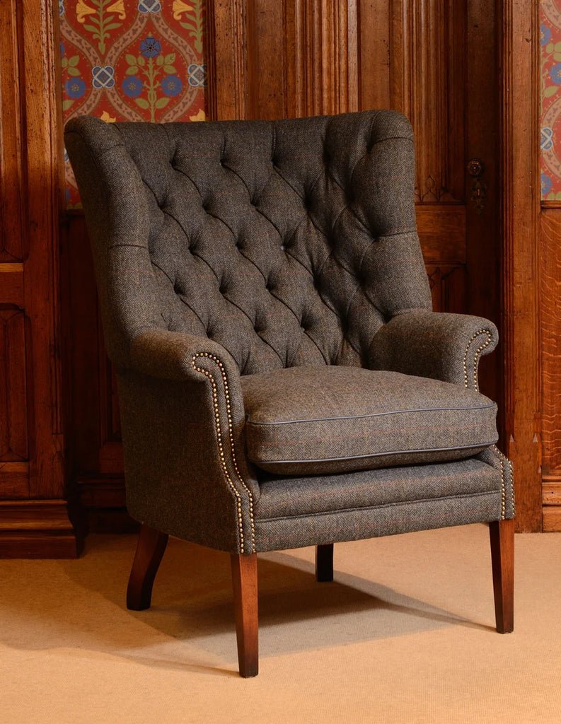 Mackenzie Harris Tweed Armchair