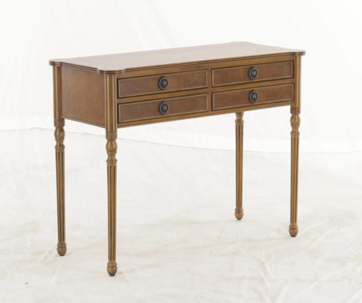 Prestcott Console Table with 4 Drawers
