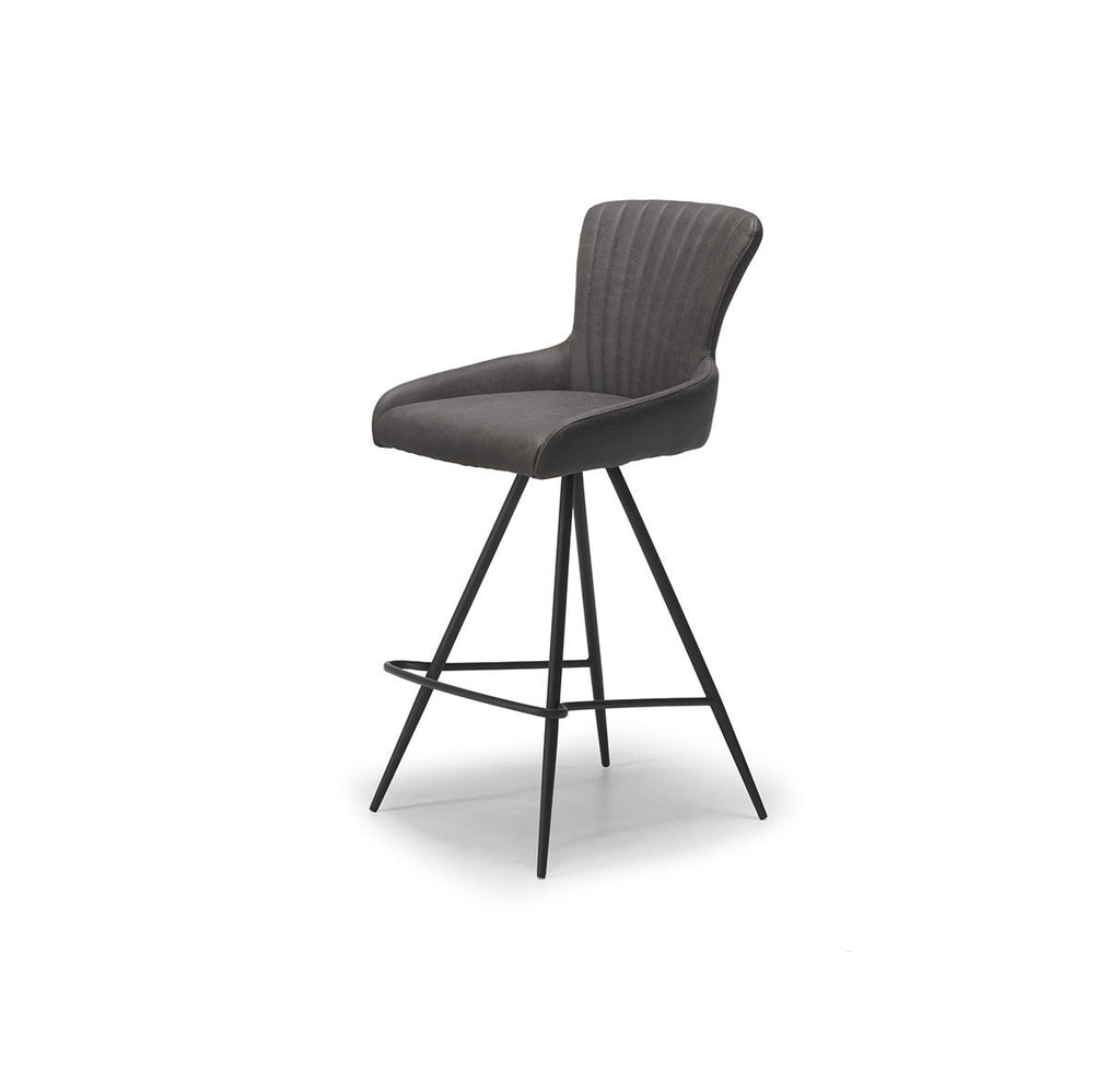 Mary Counter Swivel Stools (Brown or Dark Grey)