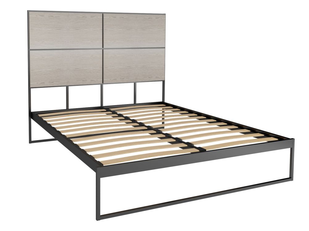 King Bed with Different Finishes