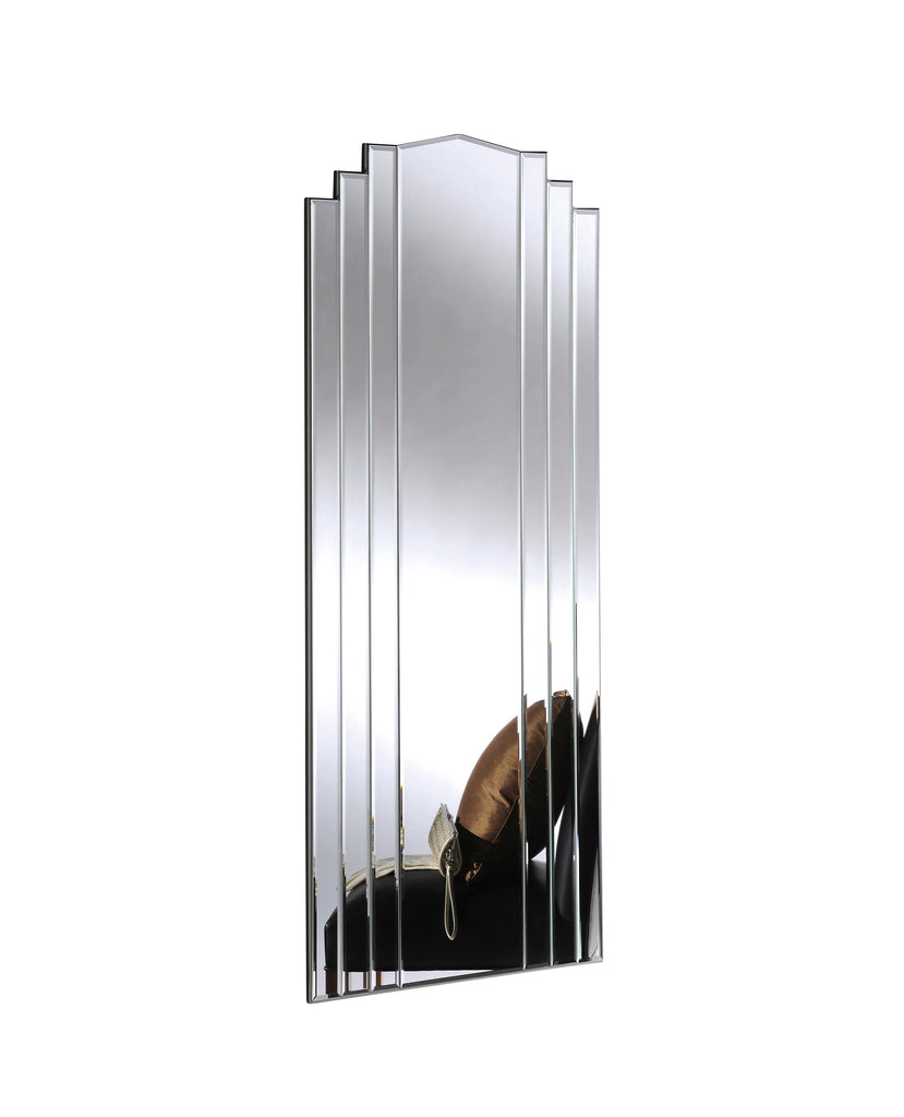 Vertical Striped Side Wall Mirror