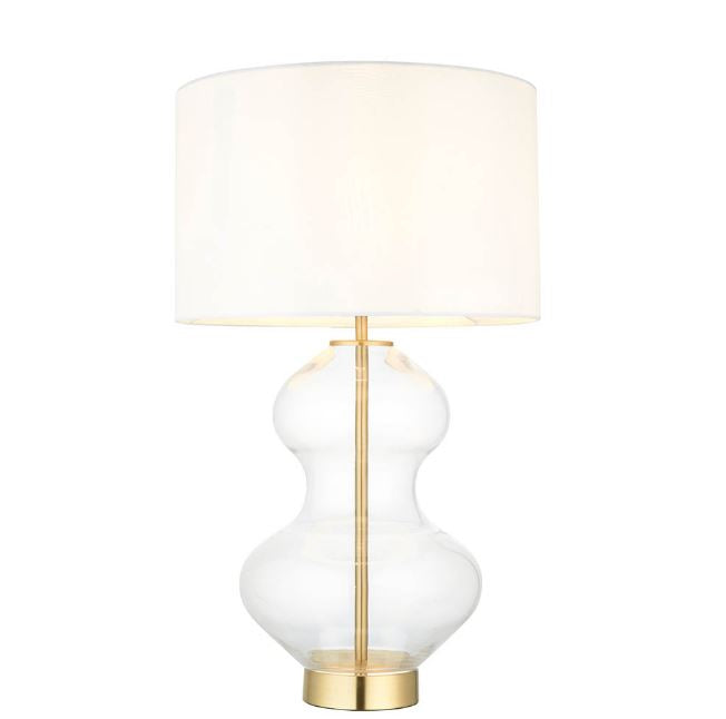 Brass Hour Glass Table Lamp