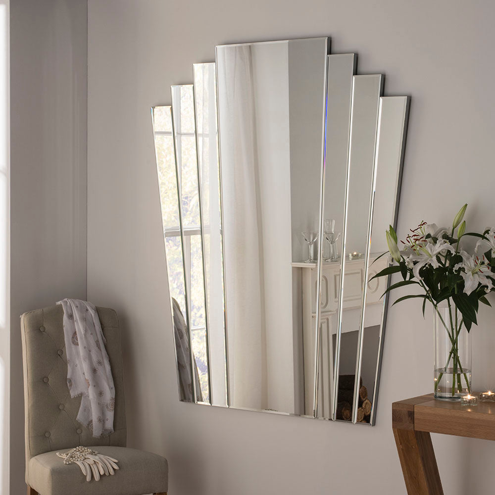 Tall Glass Art Deco Wall Mirror – Grays Of Worcester
