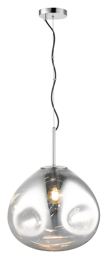 Large Selina 1 Light Ball Ceiling Lamp