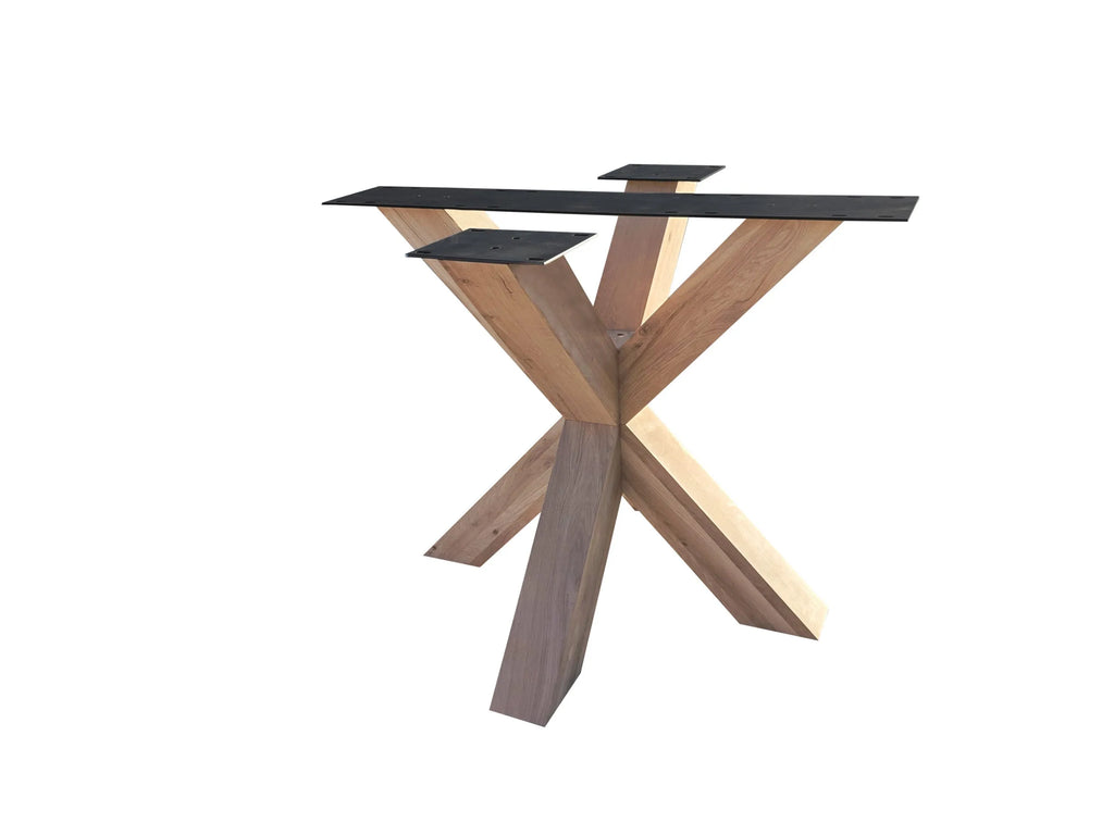 Castle Line Wooden Rectangle Table with Different Bases