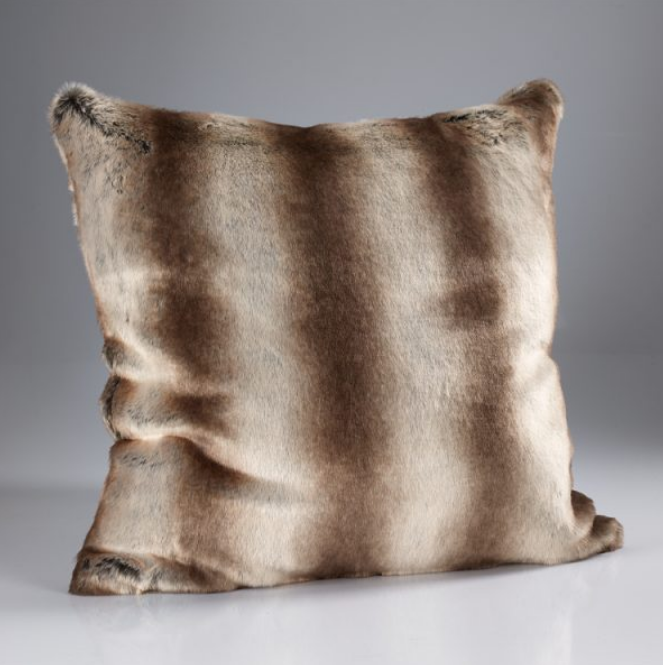 Faux fur pillows hot sale