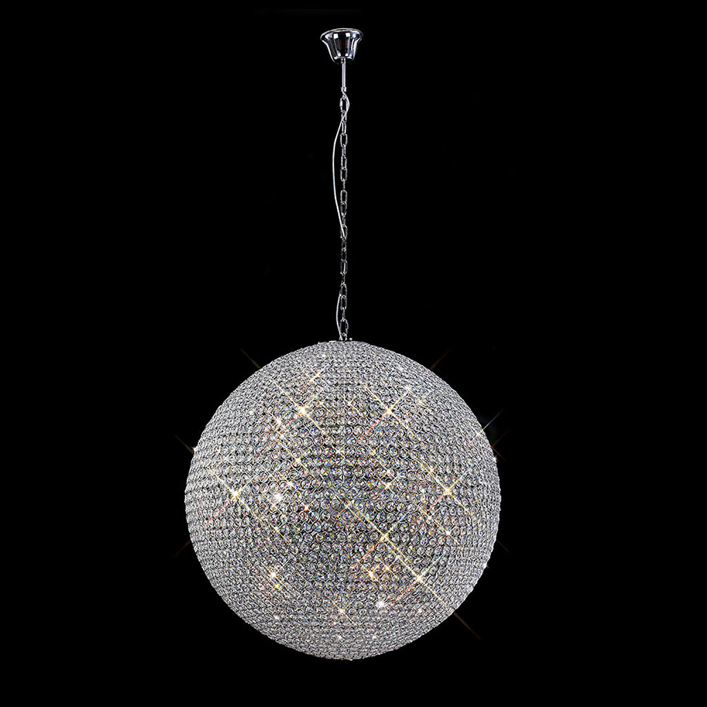 Avalon 18 Light Polished Chrome Chandelier