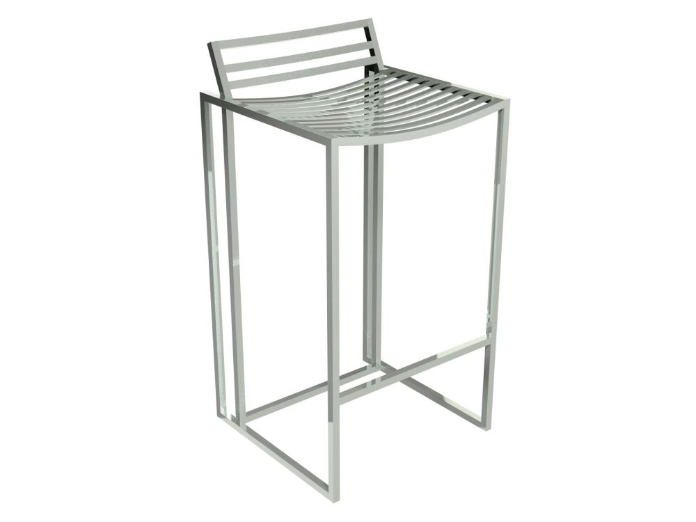 Metal Bar Stool - Different Finishes