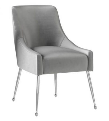 Velvet Cushioned Dining Chair