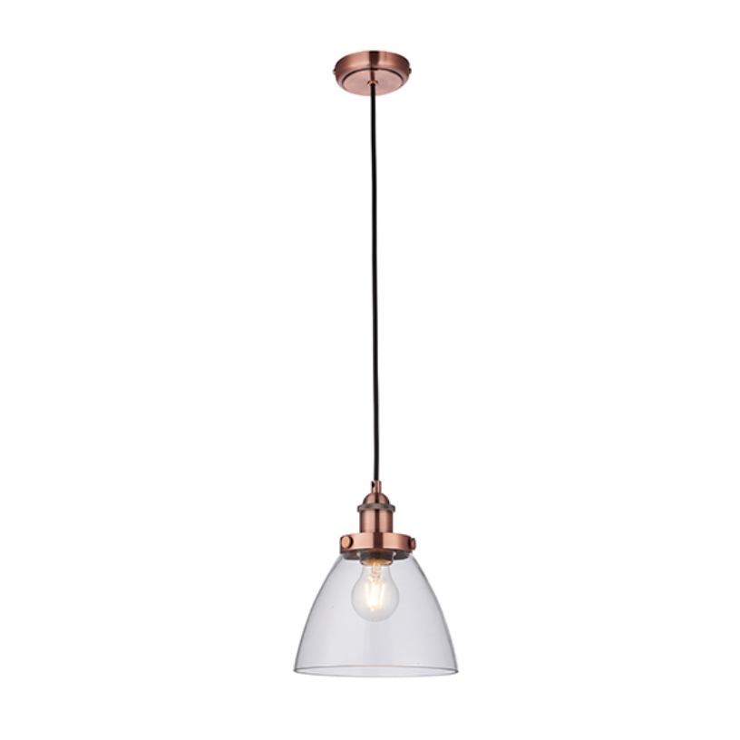 Glass Shade Ceiling Lamp (Different Finishes)