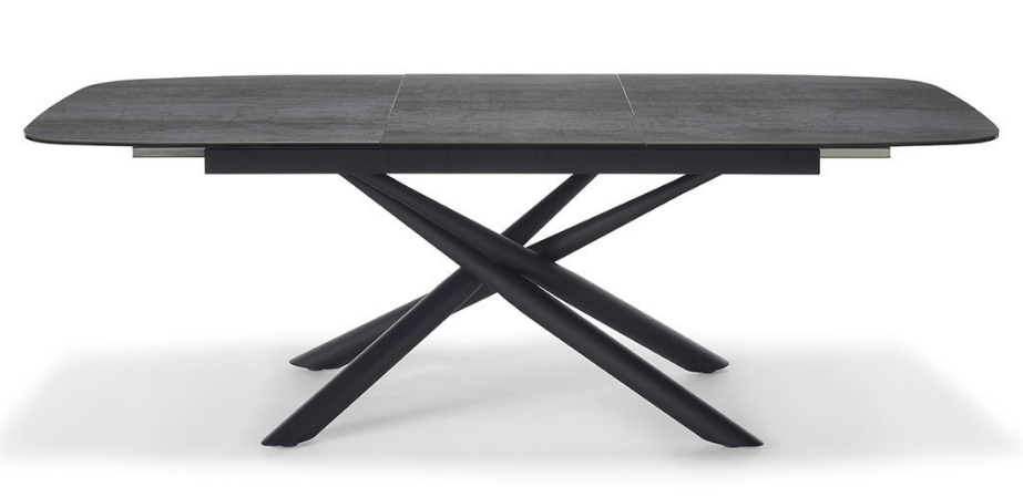 Black Extendable Dining Table