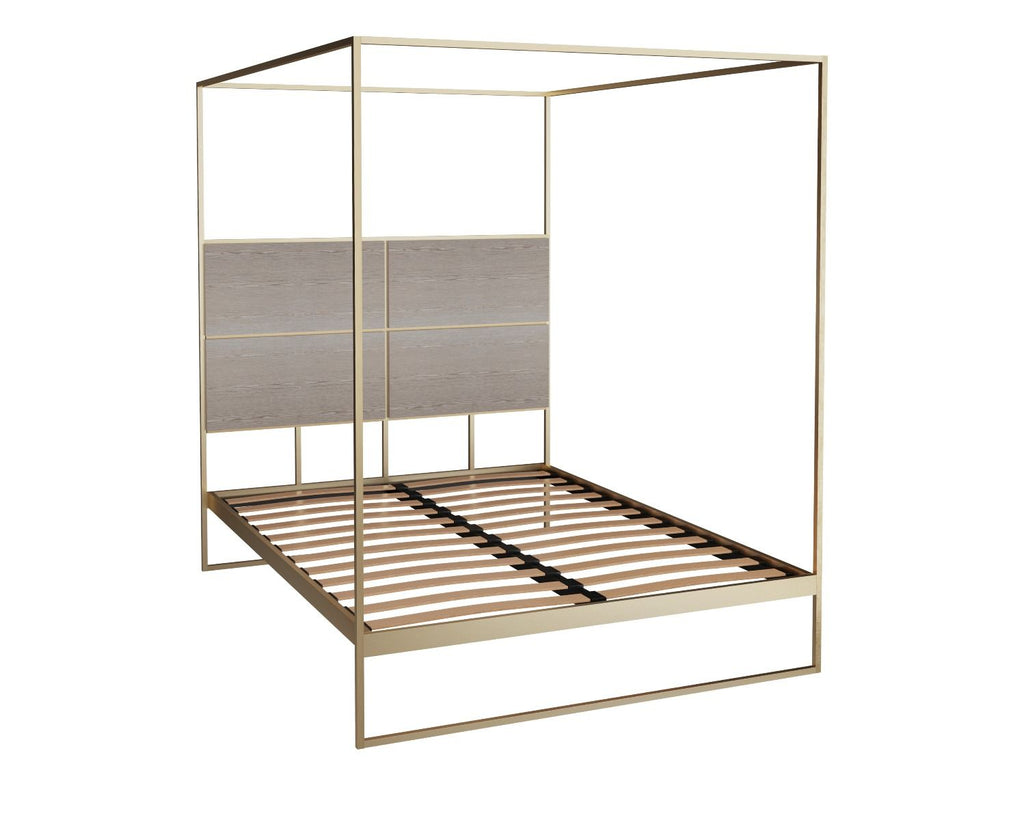 King Canopy Bed with Different Finishes