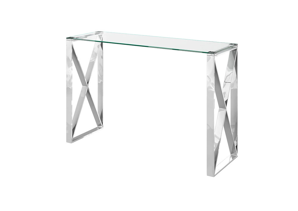 Maxi Glass Console Table