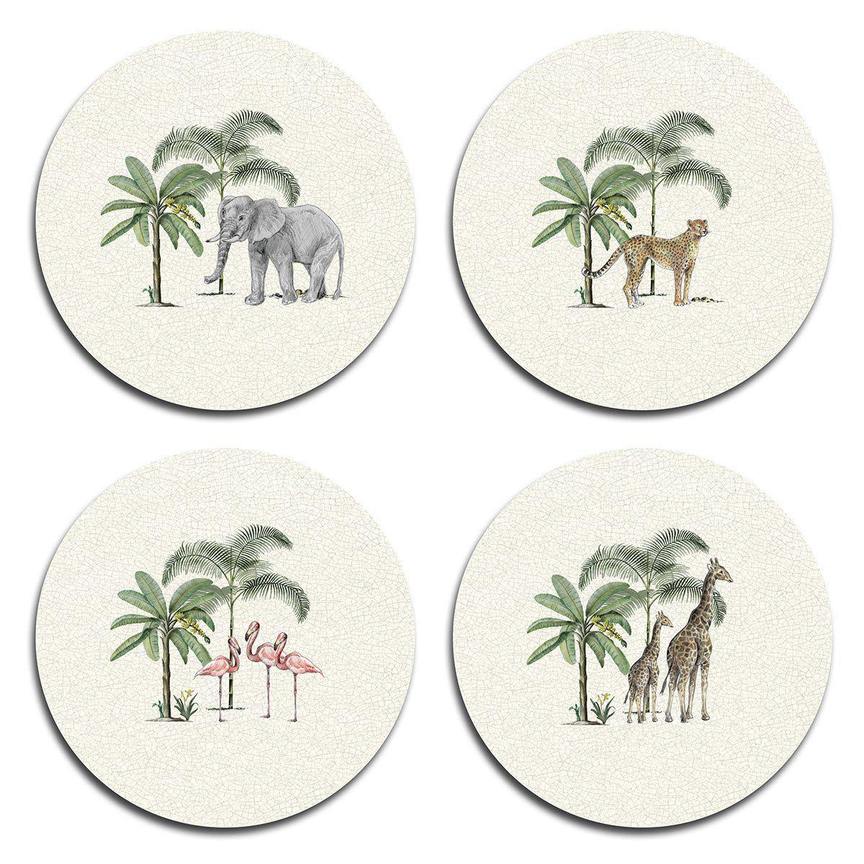 Out of Africa Coasters Set