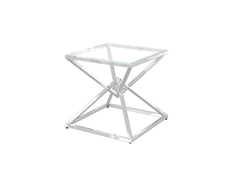 Prism Glass Side Table