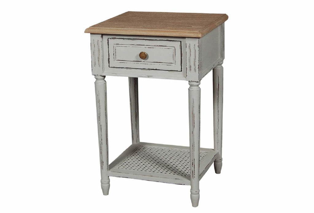Valerie Stone Grey Side Table