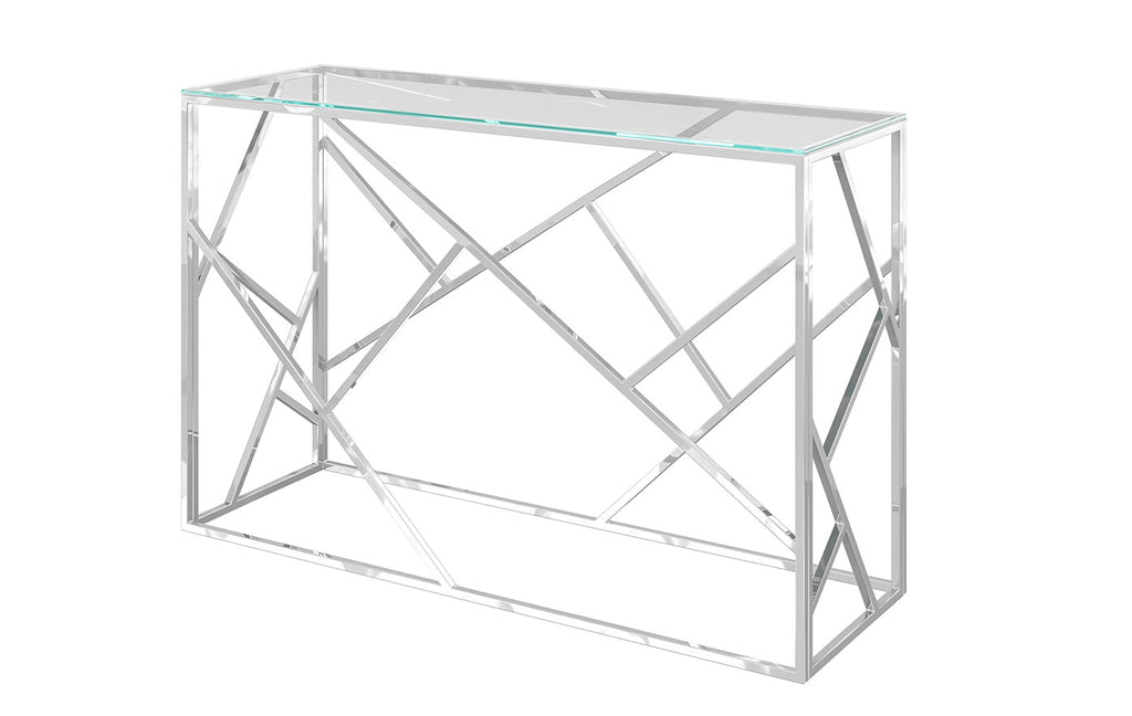 Kieta Glass Console Table